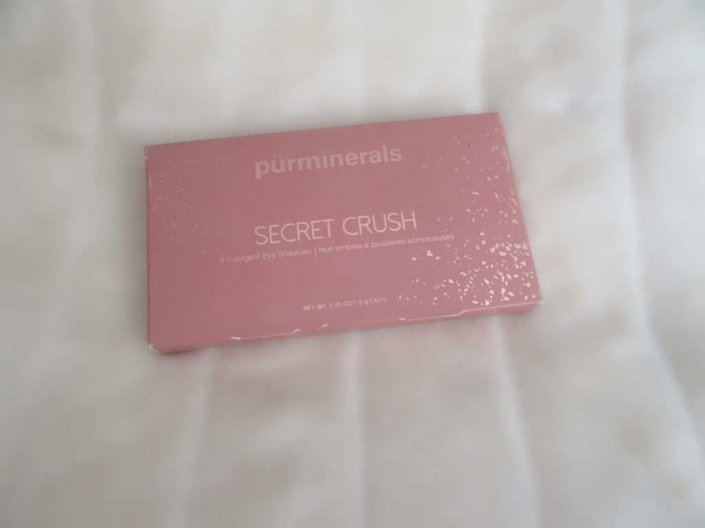 purminerals secret crush eyeshadow palette review