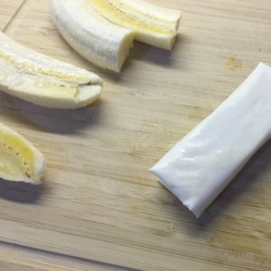 vegan banana fritters
